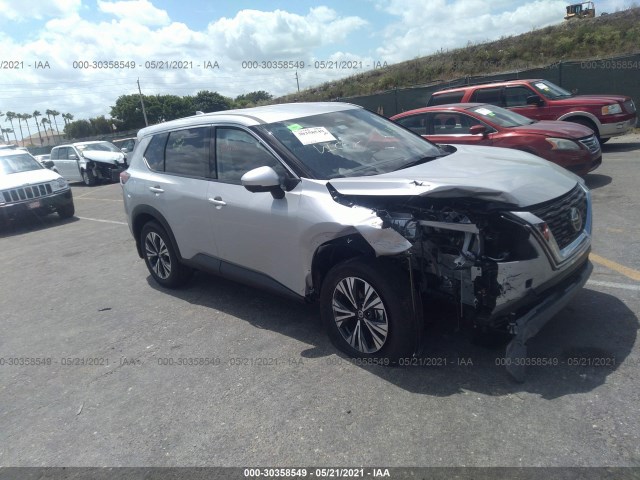 nissan rogue 2021 jn8at3ba7mw006453