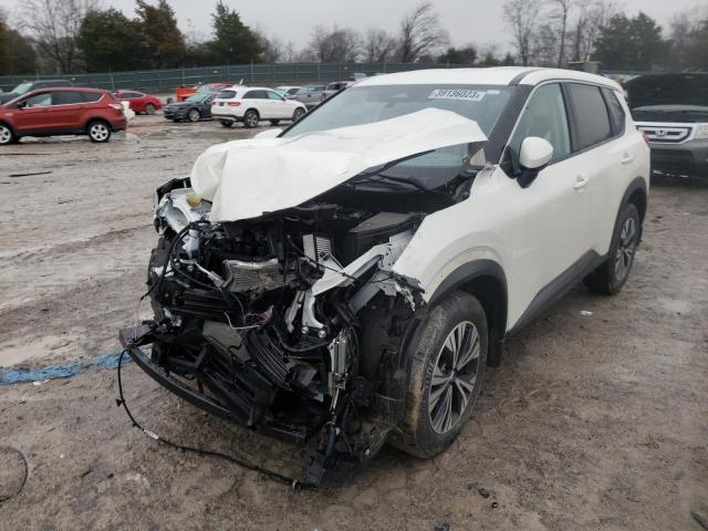 nissan rogue sv 2021 jn8at3ba8mw008289