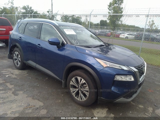 nissan rogue 2021 jn8at3bb1mw204793