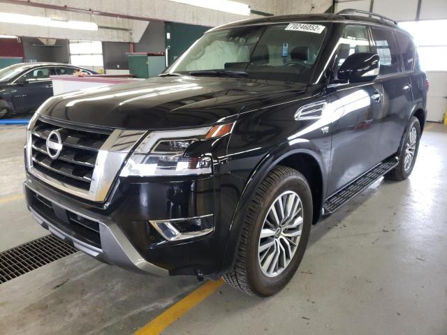 nissan armada sv 2021 jn8ay2adxm9661843