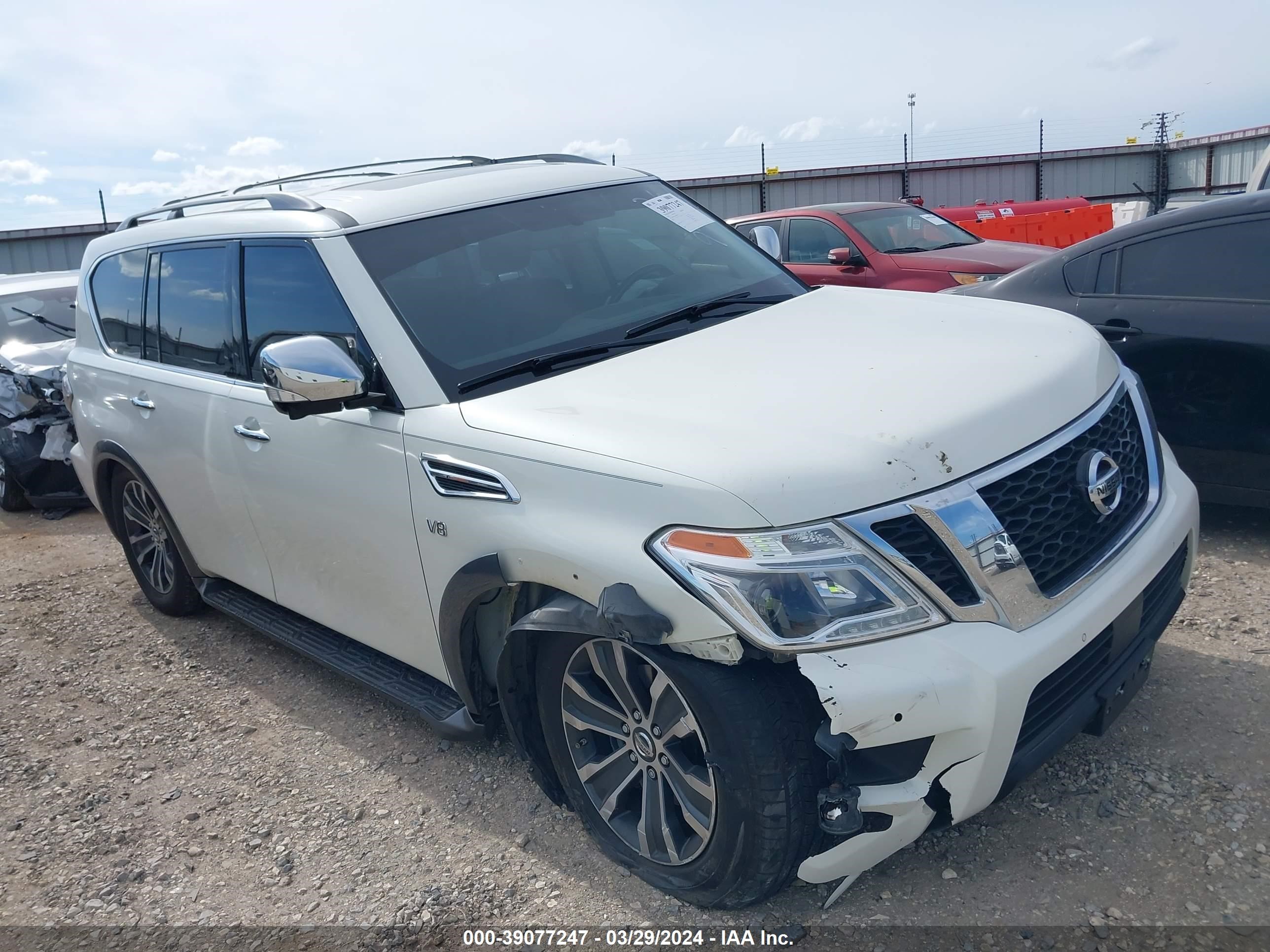 nissan armada 2019 jn8ay2ncxkx509717