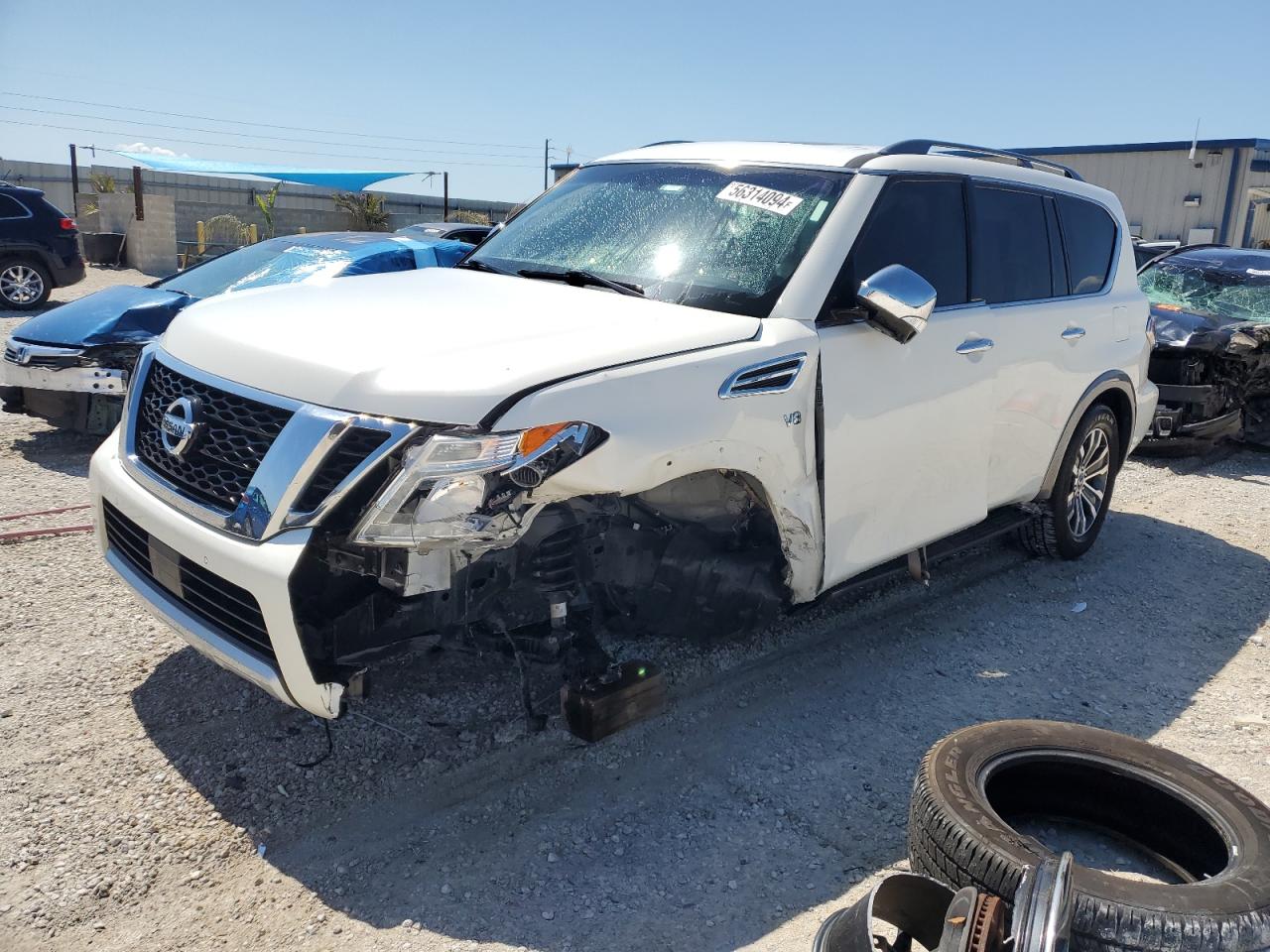 nissan armada 2017 jn8ay2nd5h9011124