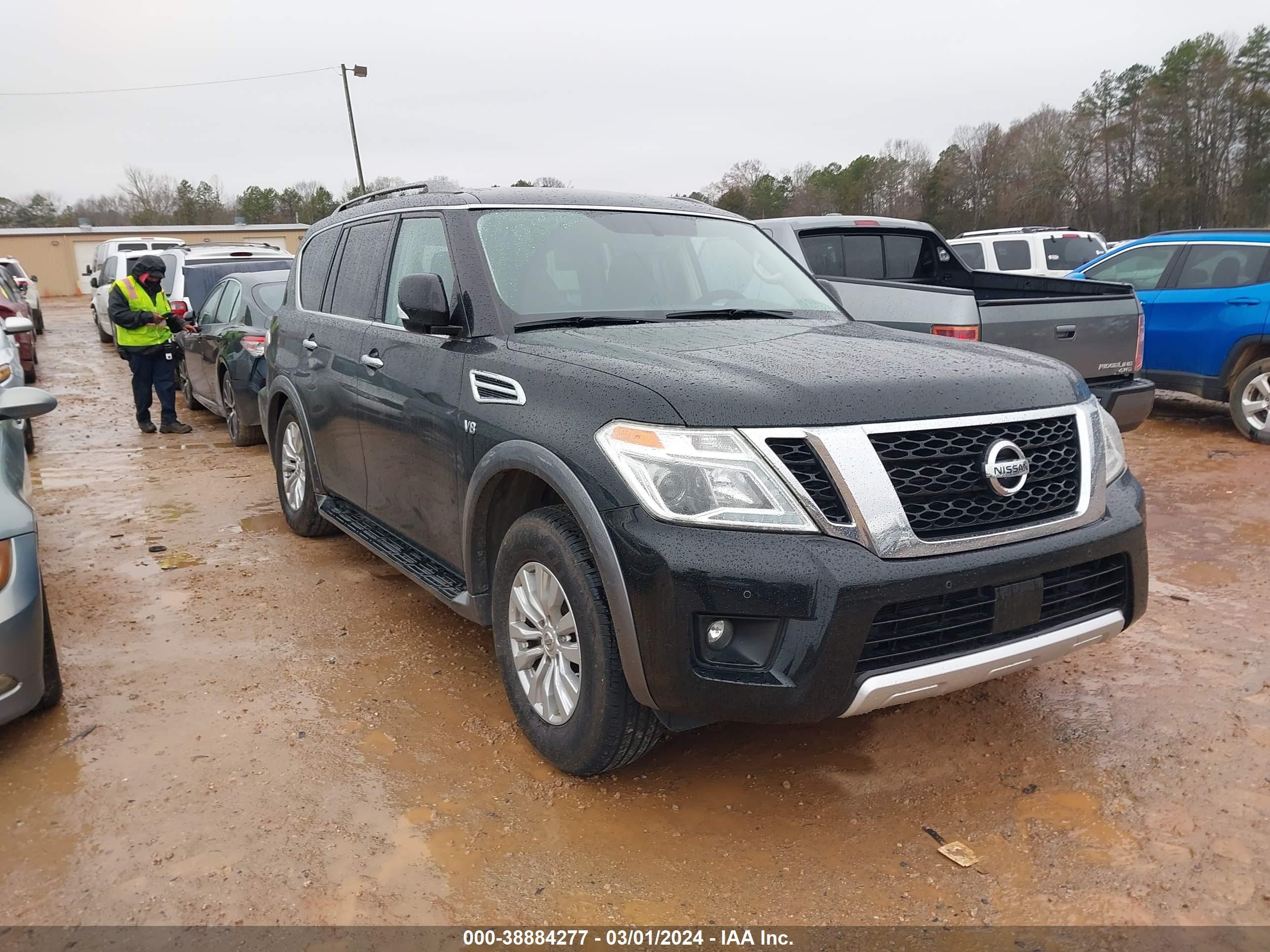 nissan armada 2018 jn8ay2nd5j9054092