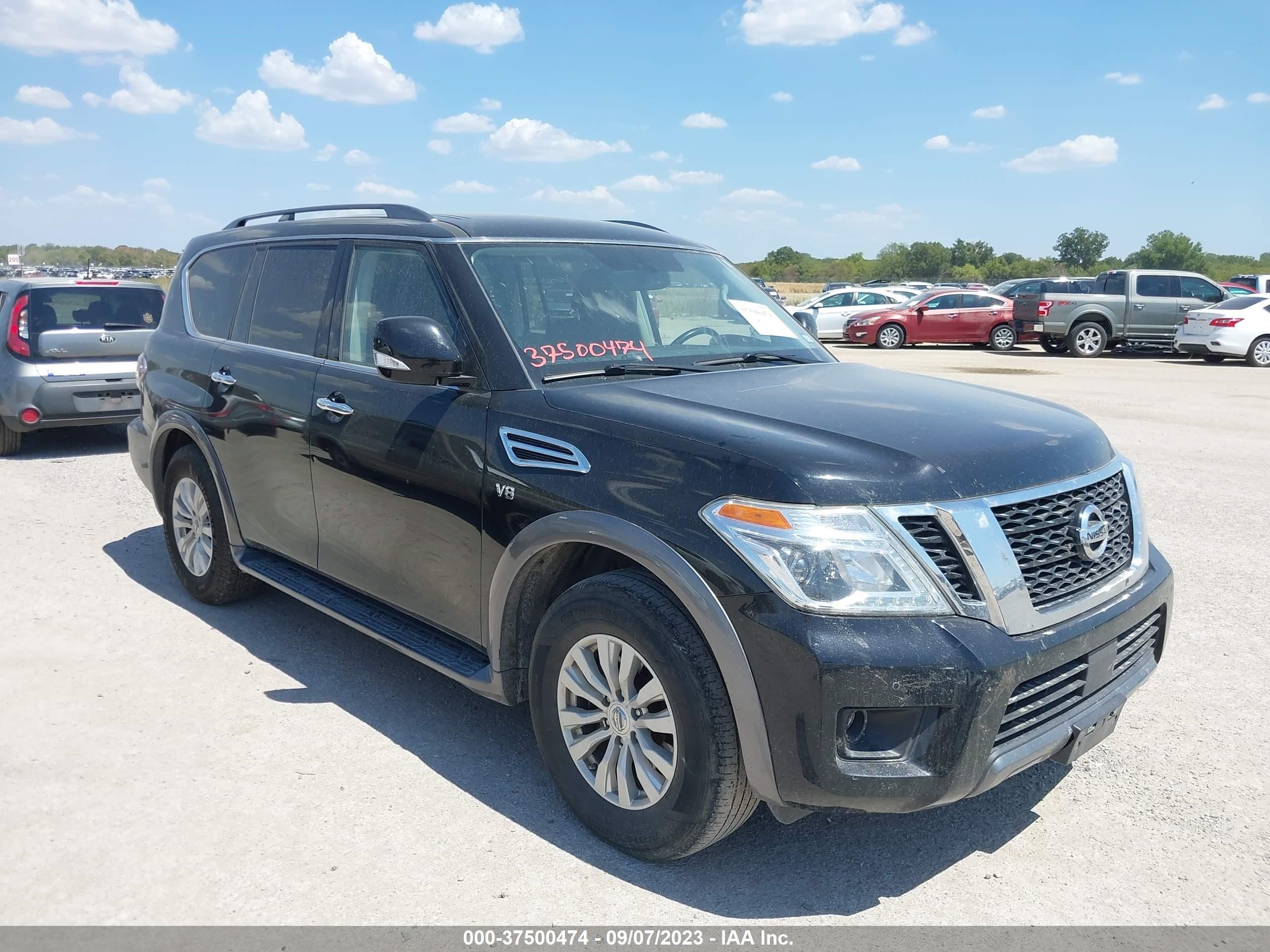 nissan armada 2019 jn8ay2ndxk9091883