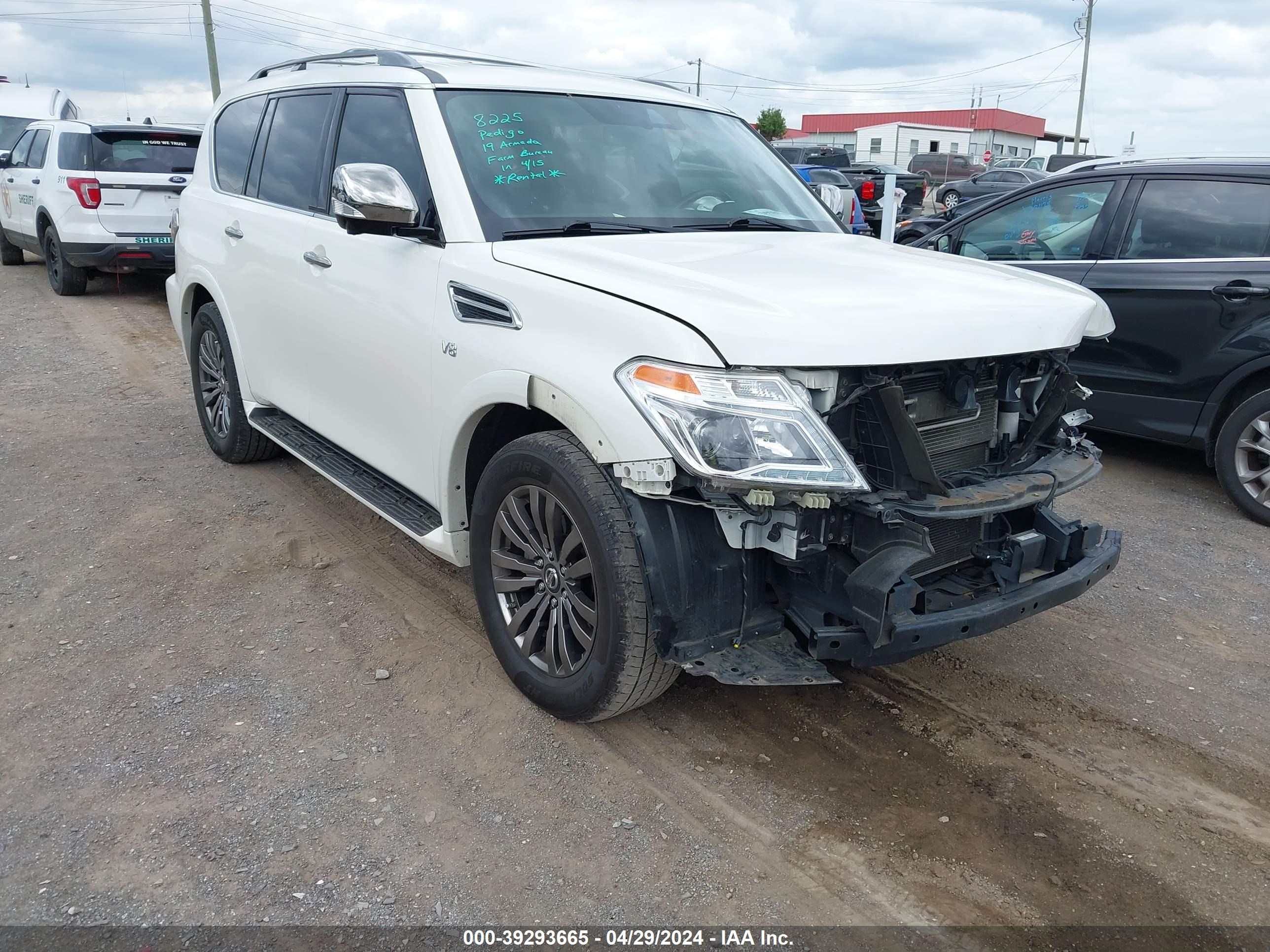 nissan armada 2019 jn8ay2nf3k9352885