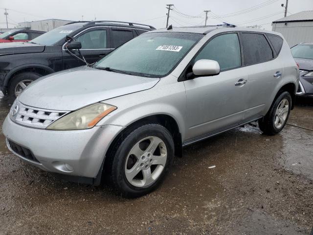 nissan murano sl 2005 jn8az08t05w328892