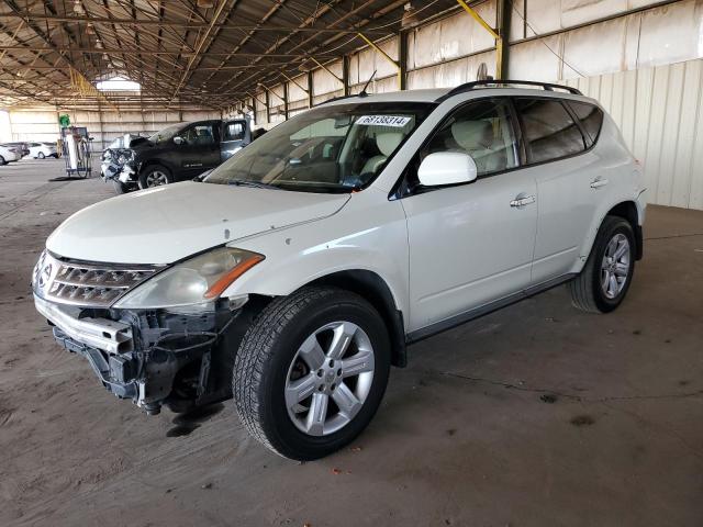 nissan murano sl 2007 jn8az08t07w506013