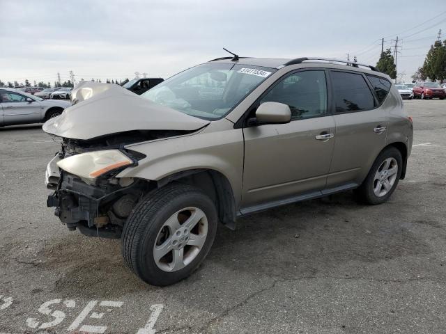 nissan murano 2003 jn8az08t13w109680