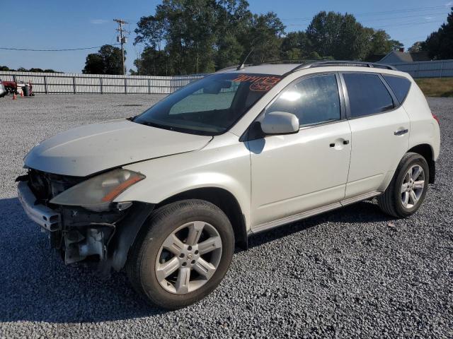 nissan murano sl 2006 jn8az08t16w416755