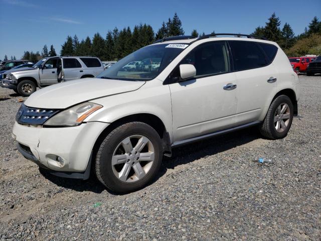 nissan murano sl 2006 jn8az08t16w422278