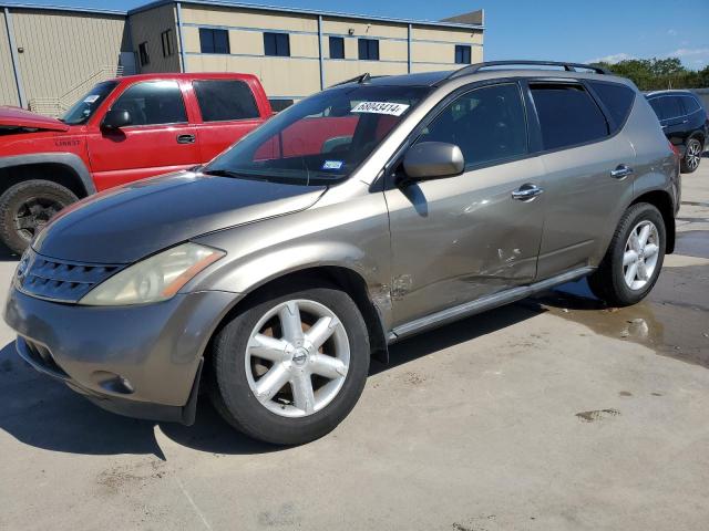 nissan murano sl 2003 jn8az08t23w100681