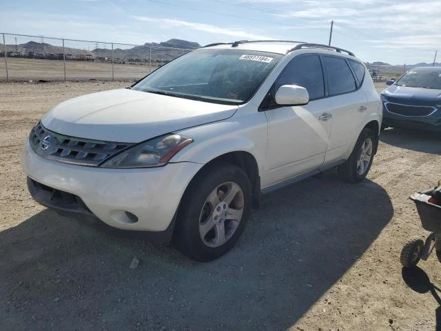 nissan murano 2005 jn8az08t25w323757