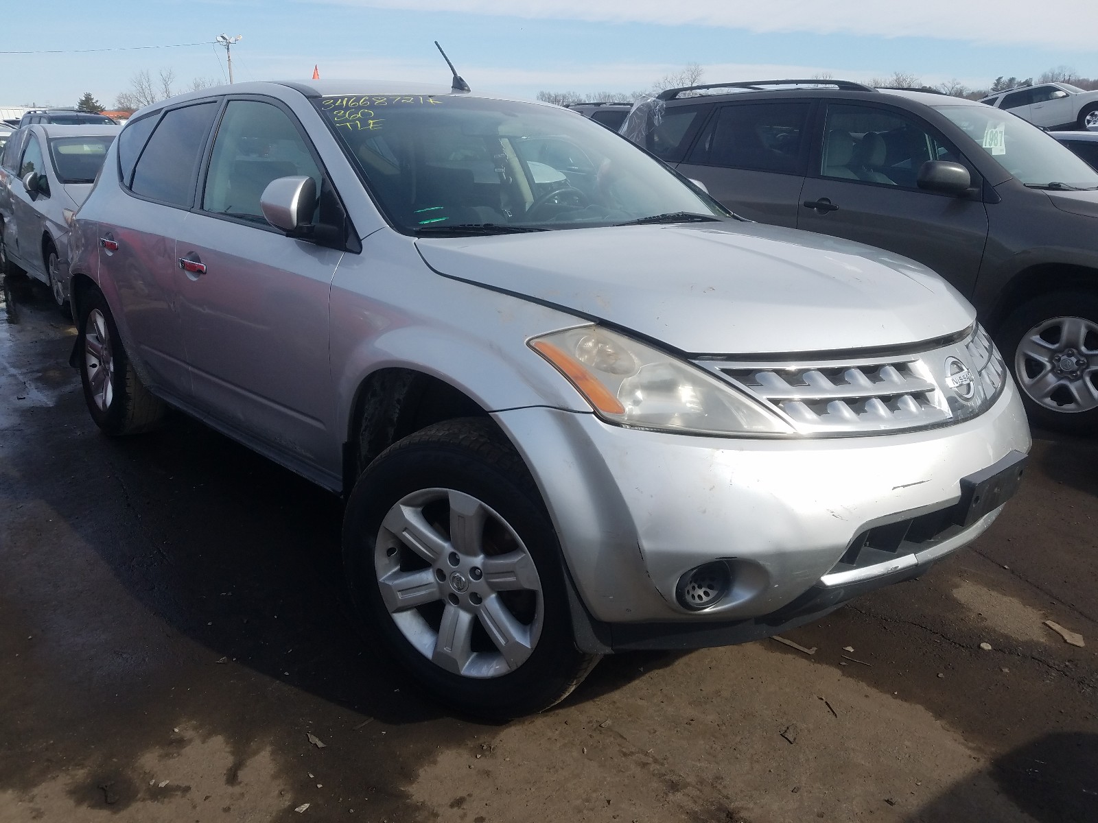 nissan murano 2006 jn8az08t26w405148