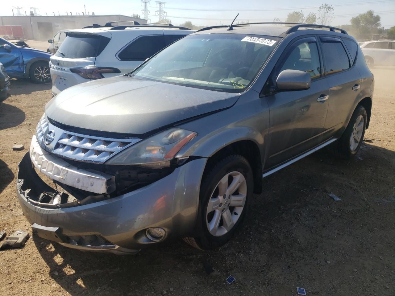 nissan murano 2007 jn8az08t27w512279