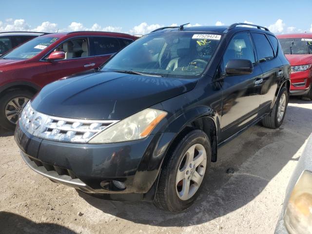 nissan murano sl 2003 jn8az08t33w109356