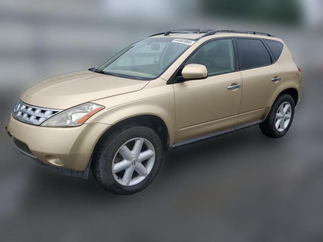 nissan murano 2004 jn8az08t34w207658