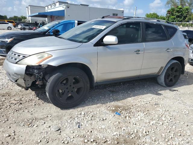 nissan murano 2005 jn8az08t35w318387