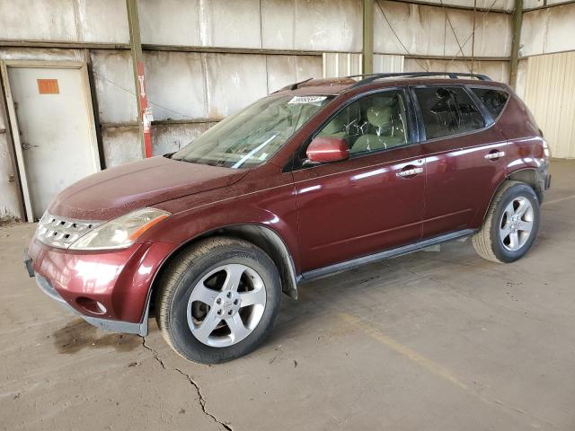 nissan murano 2005 jn8az08t35w326263