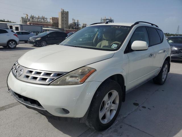 nissan murano sl 2005 jn8az08t35w331396