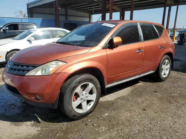 nissan murano sl 2004 jn8az08t44w202789