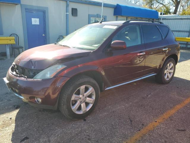 nissan murano sl 2007 jn8az08t47w524837