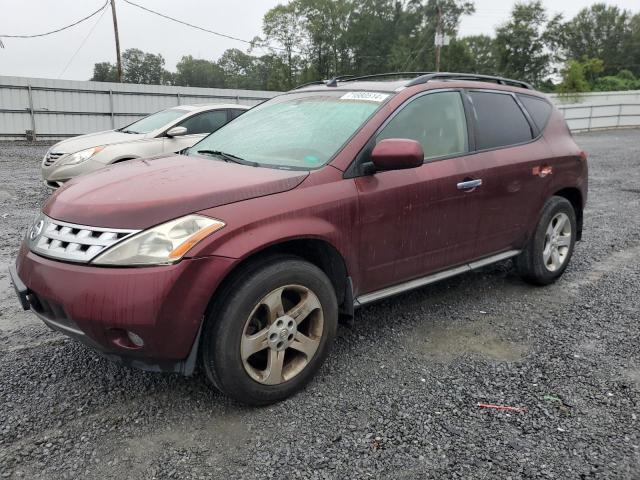 nissan murano sl 2005 jn8az08t55w321467