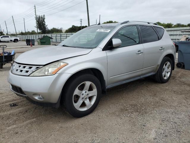 nissan murano sl 2003 jn8az08t63w111487