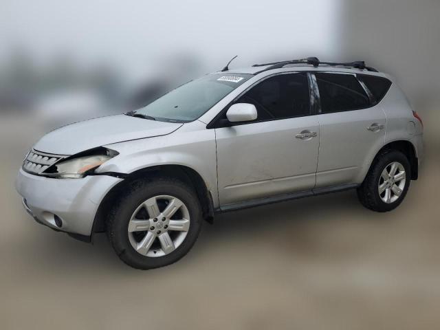 nissan murano 2006 jn8az08t76w406358