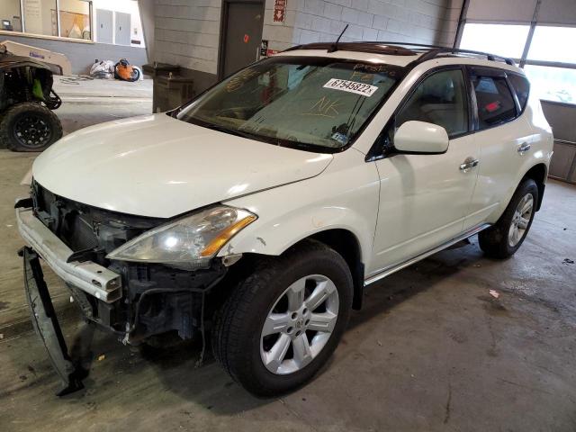 nissan murano sl 2006 jn8az08t76w421877