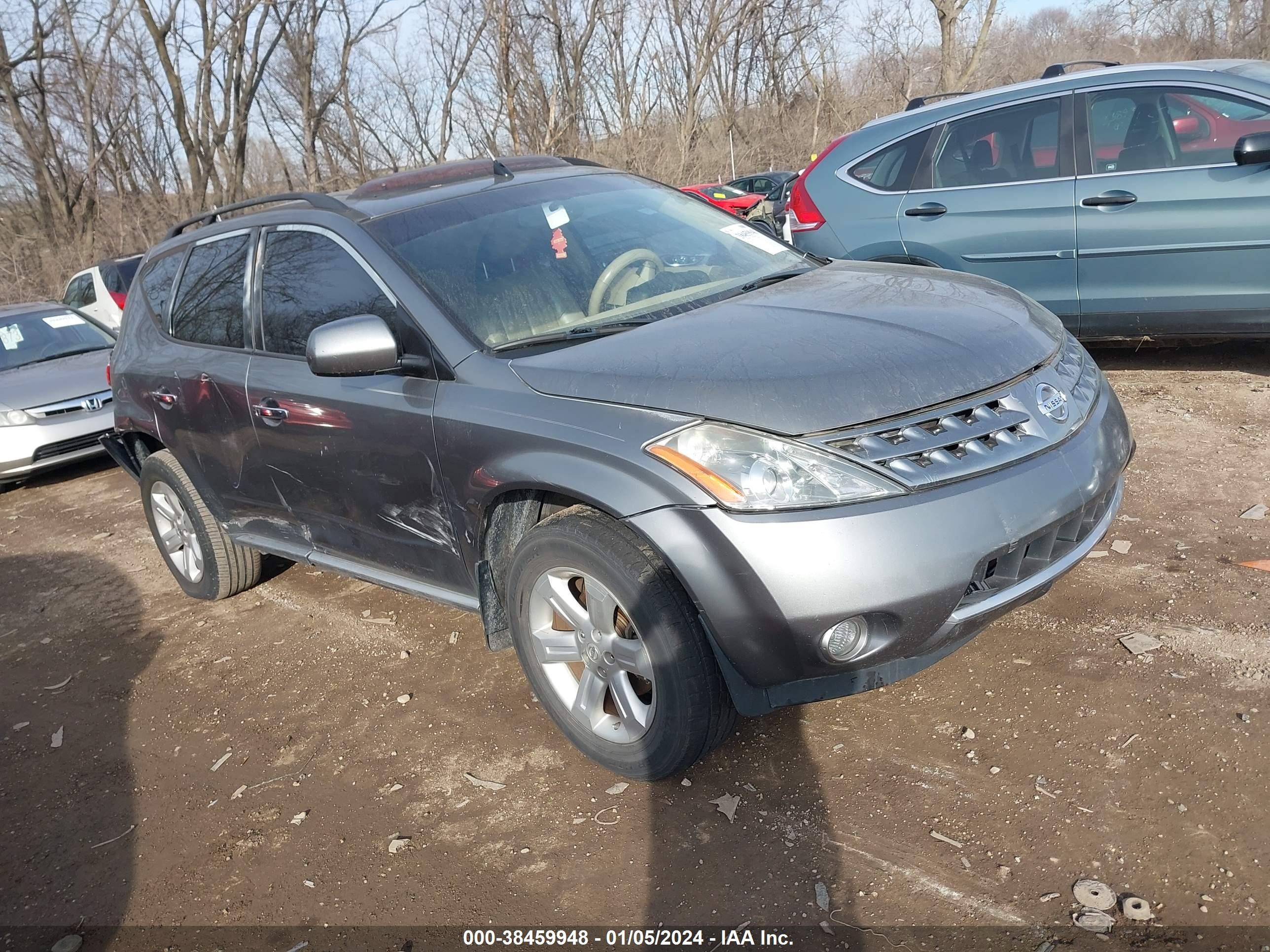 nissan murano 2006 jn8az08t76w427341