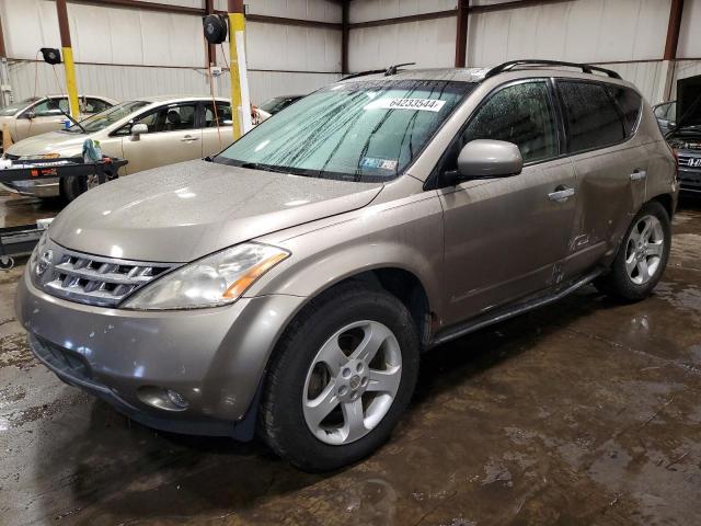 nissan murano 2003 jn8az08t93w114268