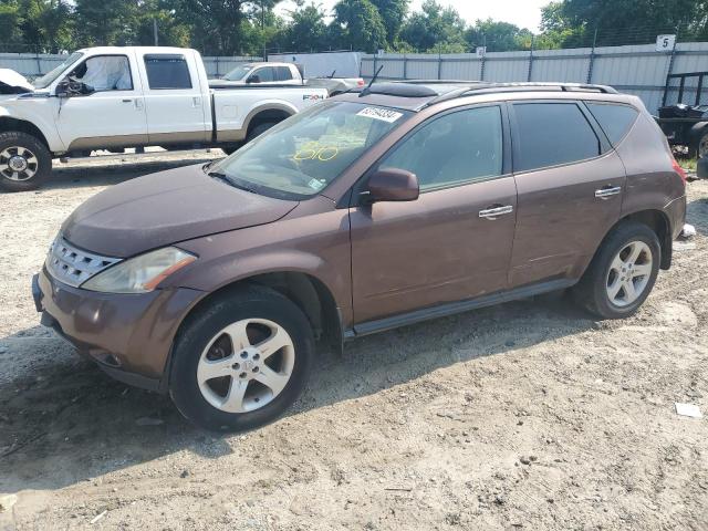 nissan murano 2003 jn8az08t93w121818