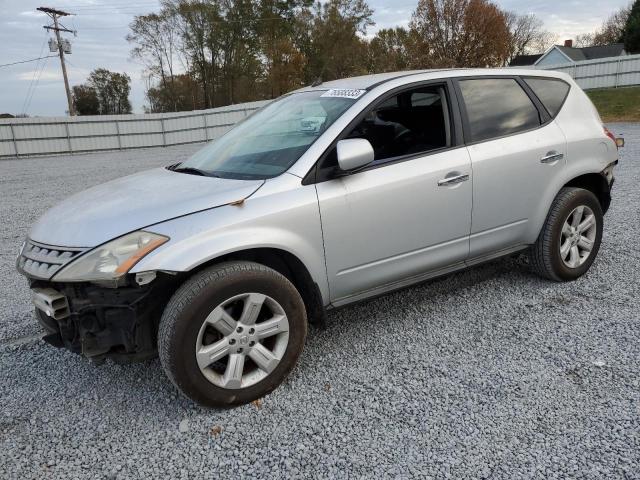 nissan murano 2006 jn8az08t96w426434