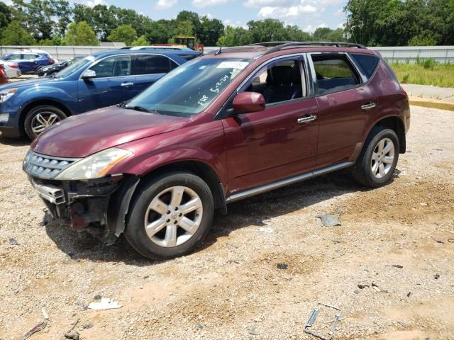 nissan murano sl 2006 jn8az08tx6w406144