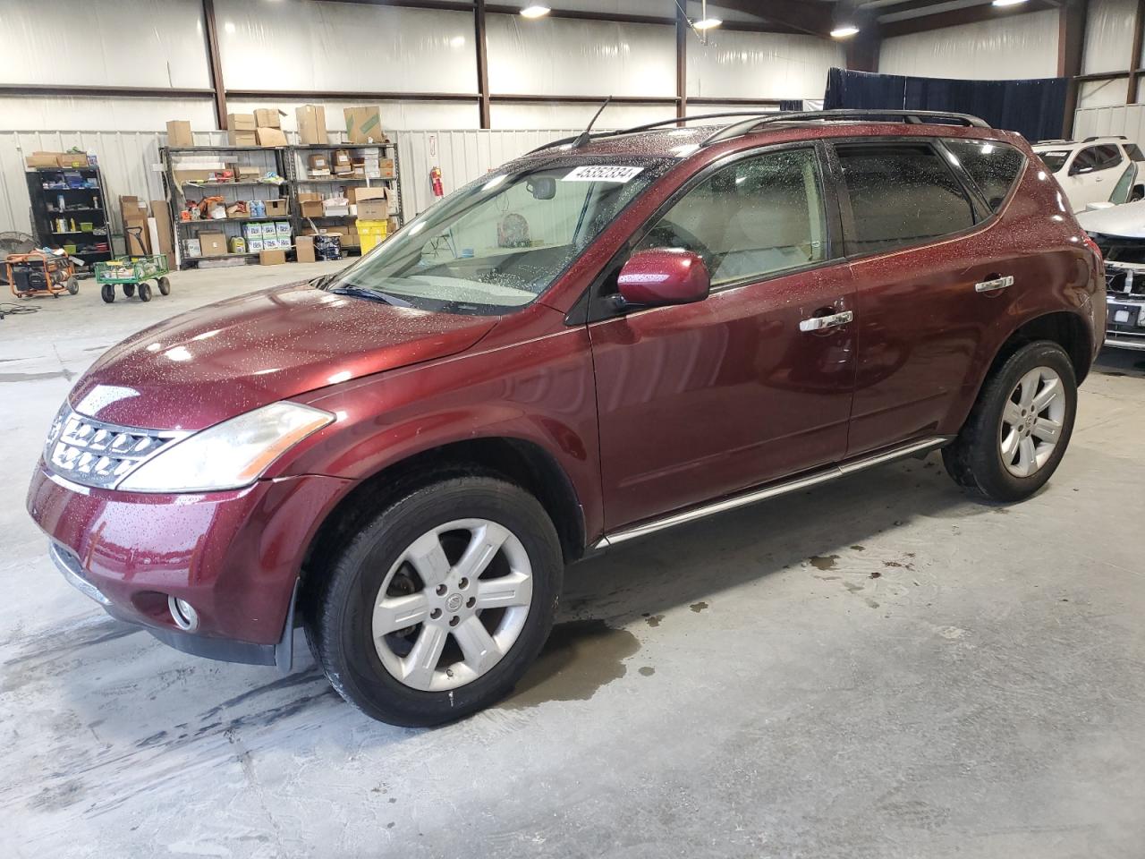 nissan murano 2006 jn8az08tx6w414597