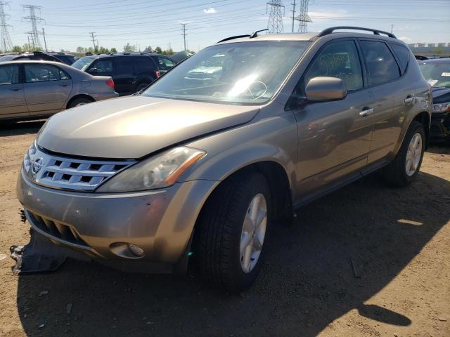 nissan murano 2004 jn8az08w04w309865