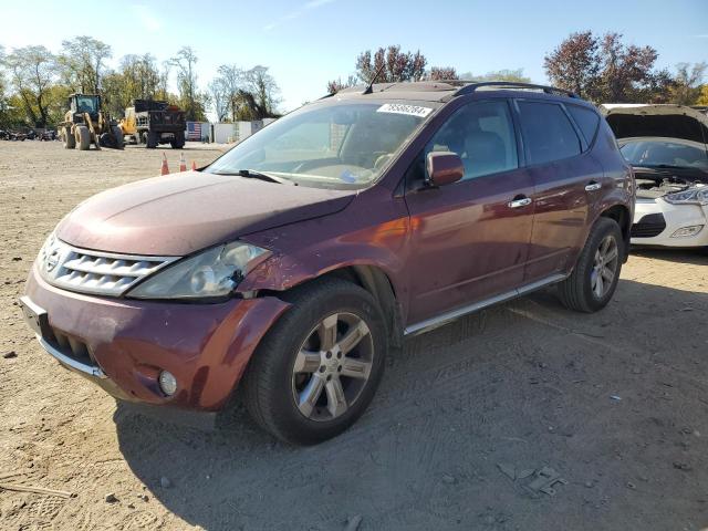 nissan murano sl 2006 jn8az08w06w546889