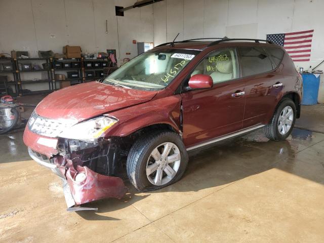 nissan murano sl 2007 jn8az08w07w635928