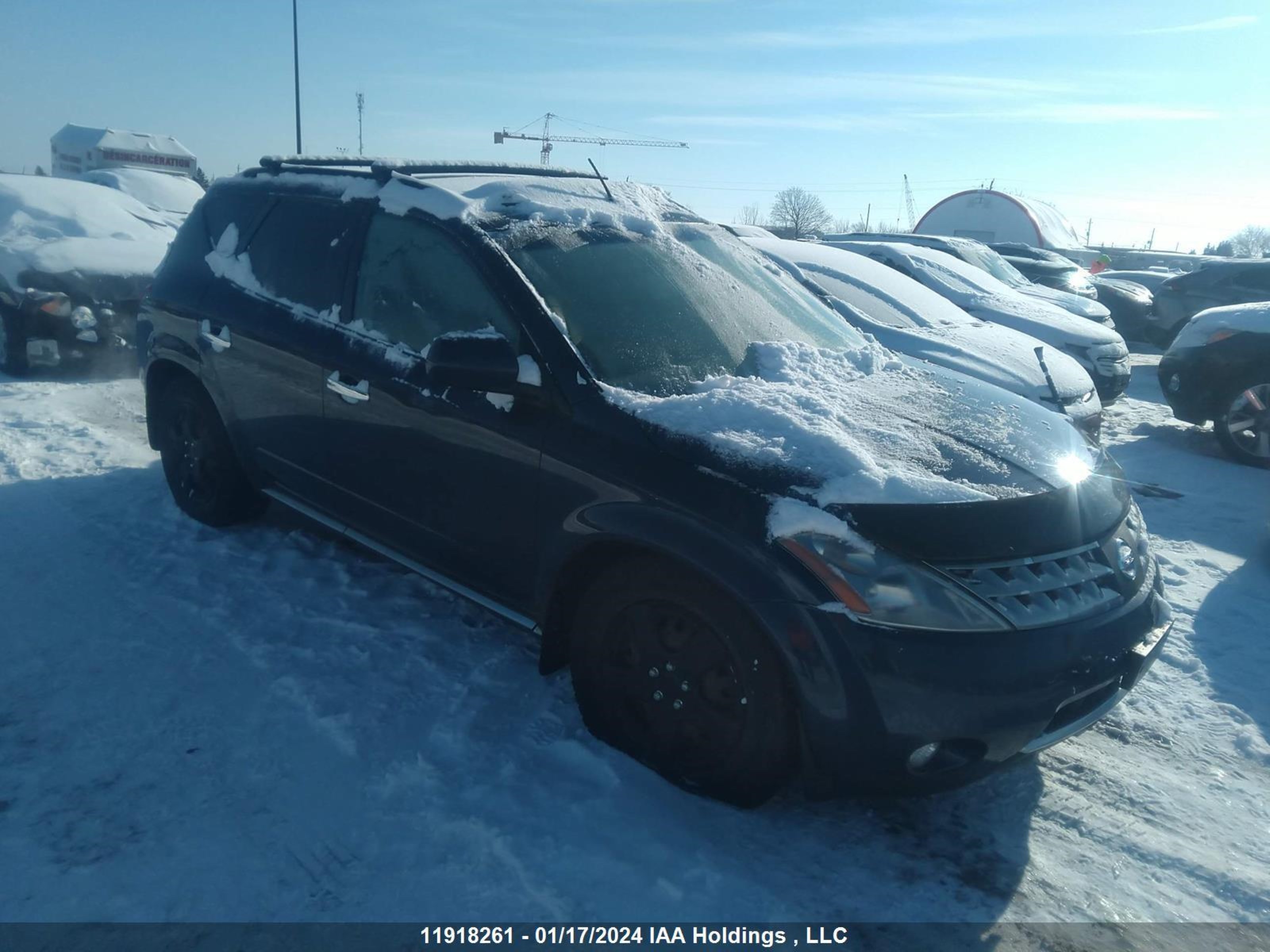 nissan murano 2007 jn8az08w07w662434