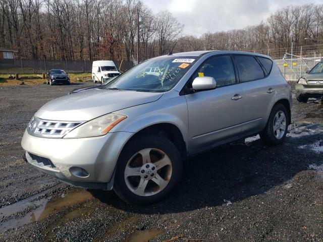 nissan murano 2005 jn8az08w15w414139