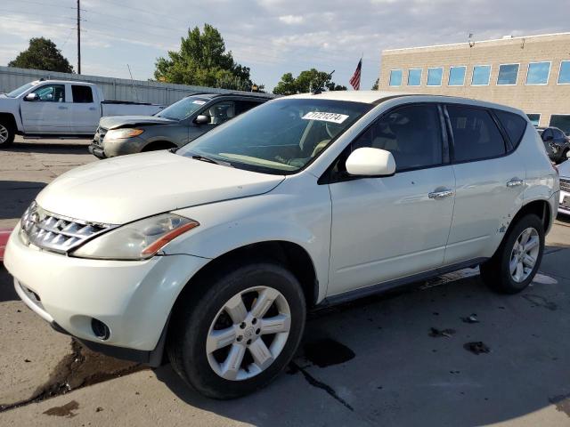 nissan murano sl 2006 jn8az08w16w524609