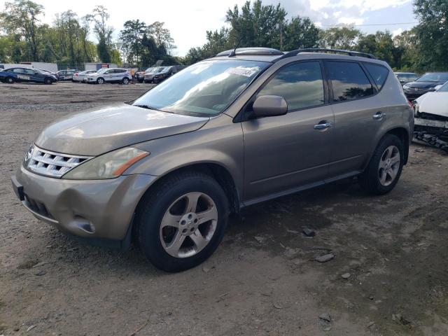 nissan murano sl 2004 jn8az08w24w313643