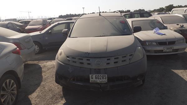 nissan murano 2005 jn8az08w25w002988