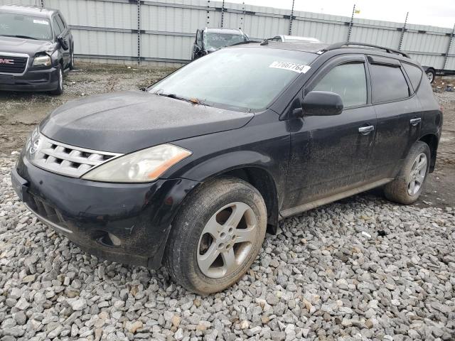 nissan murano sl 2005 jn8az08w25w429099