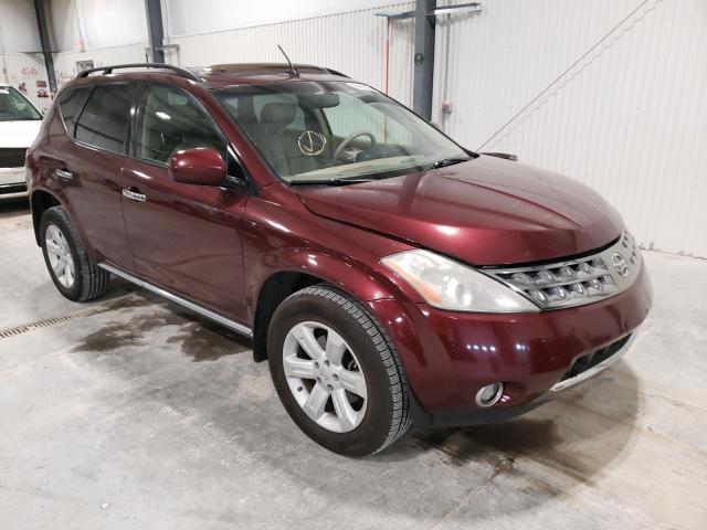 nissan murano sl 2007 jn8az08w27w621044