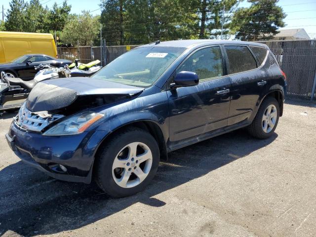 nissan murano sl 2004 jn8az08w34w320018