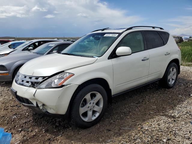 nissan murano 2004 jn8az08w34w342617