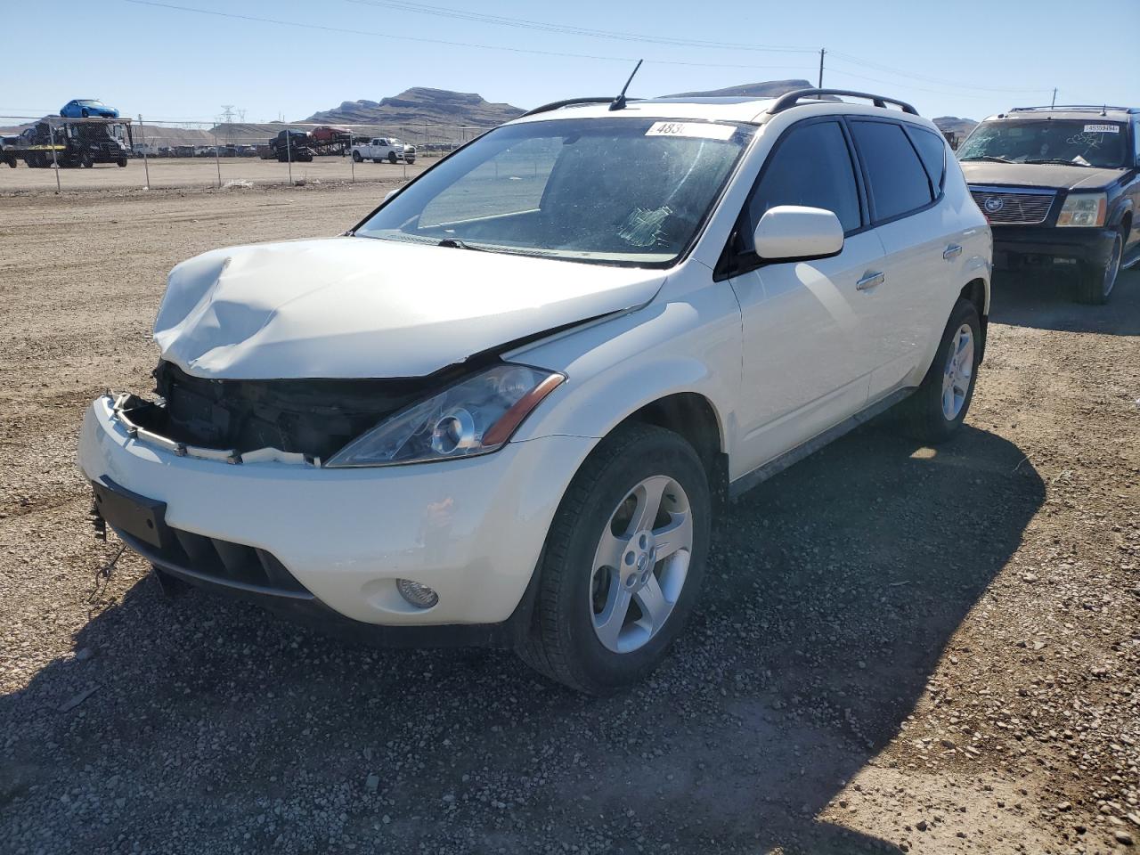 nissan murano 2004 jn8az08w44w314227