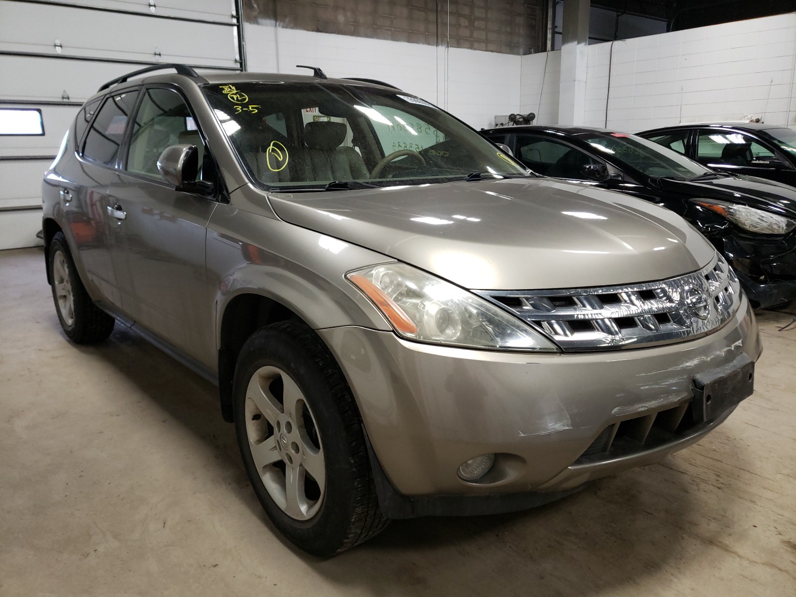 nissan murano sl 2004 jn8az08w44w328712