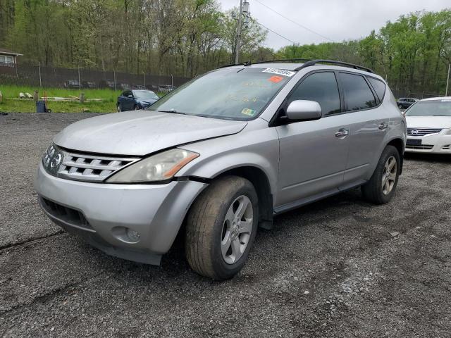 nissan murano 2004 jn8az08w44w333036